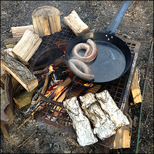 Cooking over a Campfire