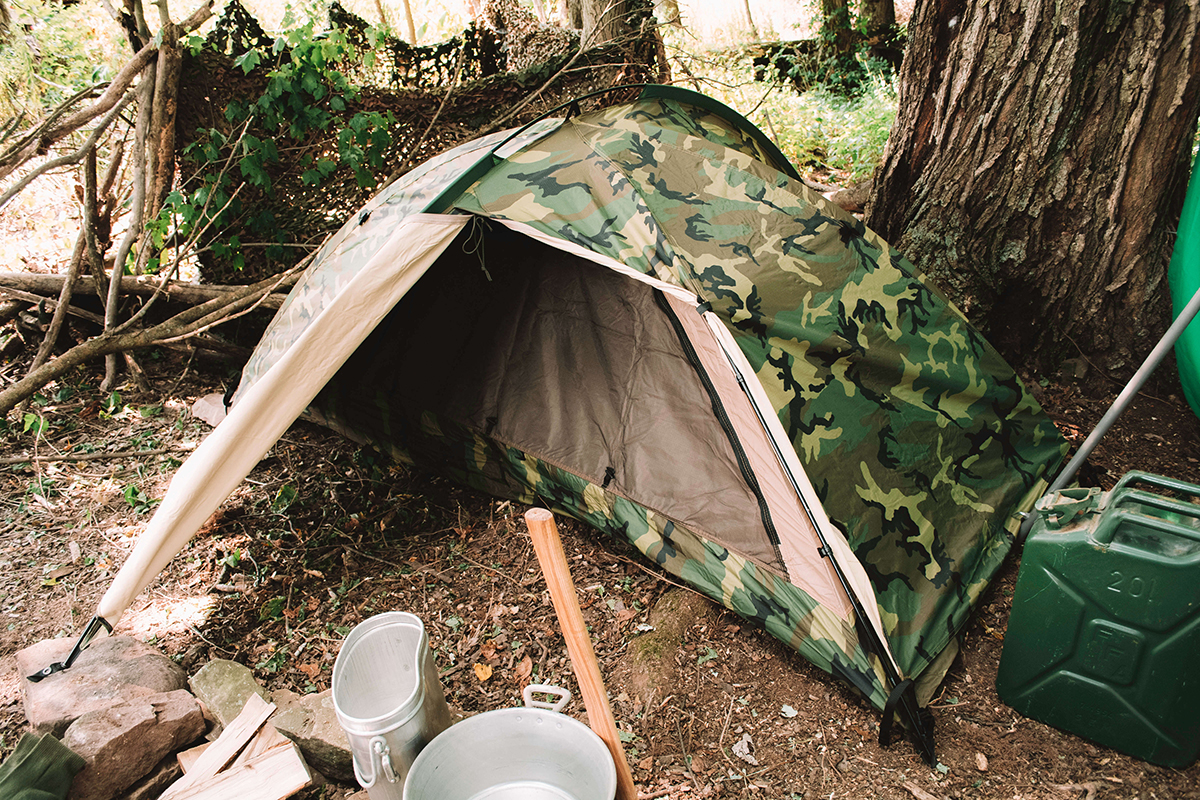 Choosing the Best One Person Tent - Coleman's Military Surplus Guide