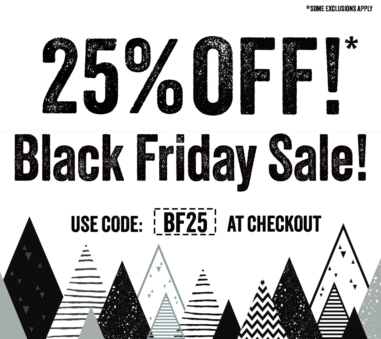 25% Off  Black Friday Salen