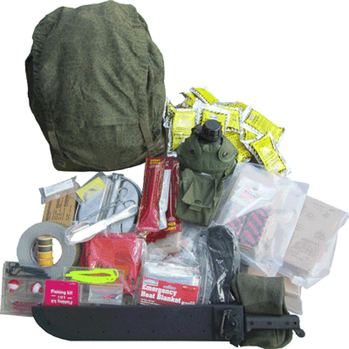 Military Surplus Survival Kit/Bug Out Bag