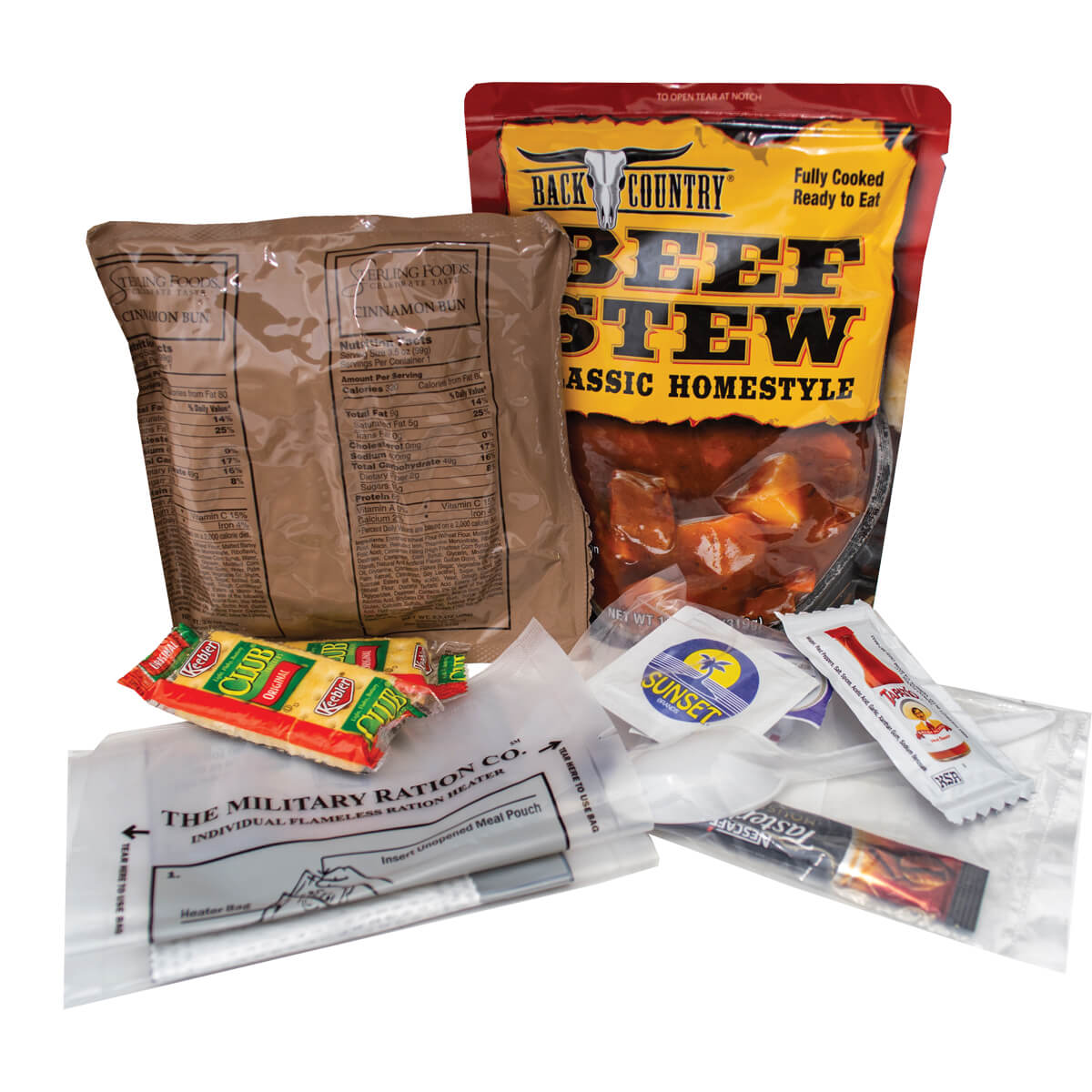 MREs (Meals Ready to Eat), Case of 12