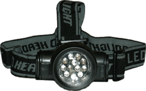 Head Lamp, 12 Bulb LED