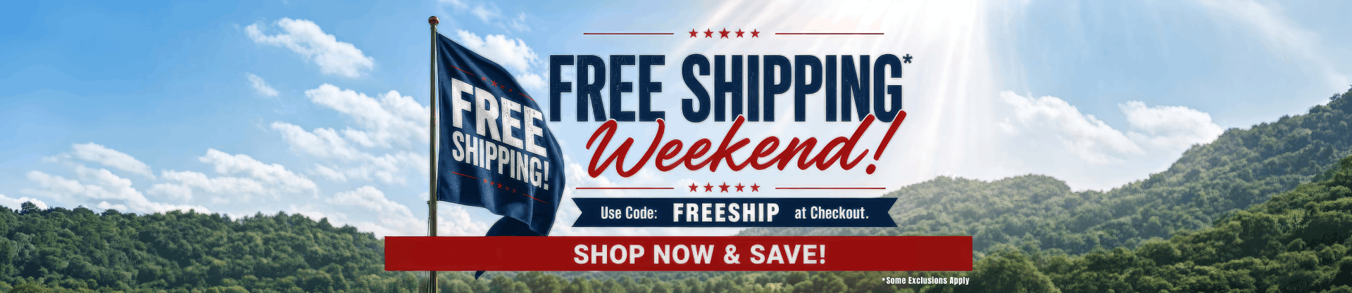 Free Shipping Sale