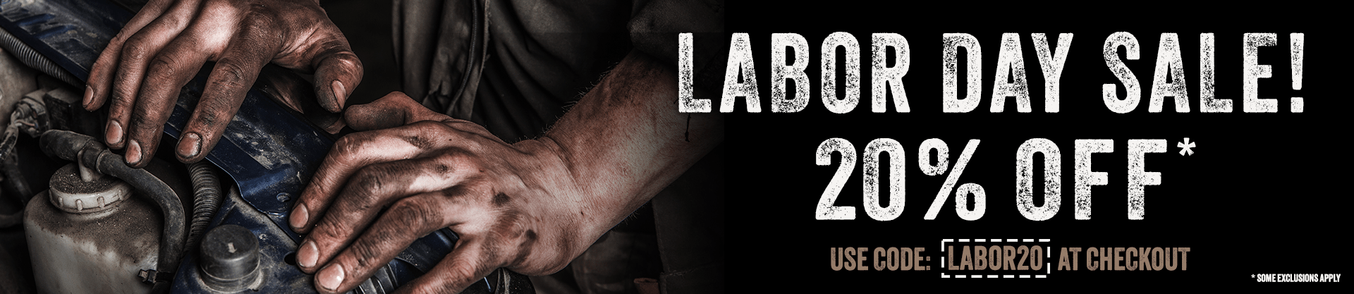 Celebrate Labor Day 2023 with 20% Off at Colemams.com! Use Code LABOR20