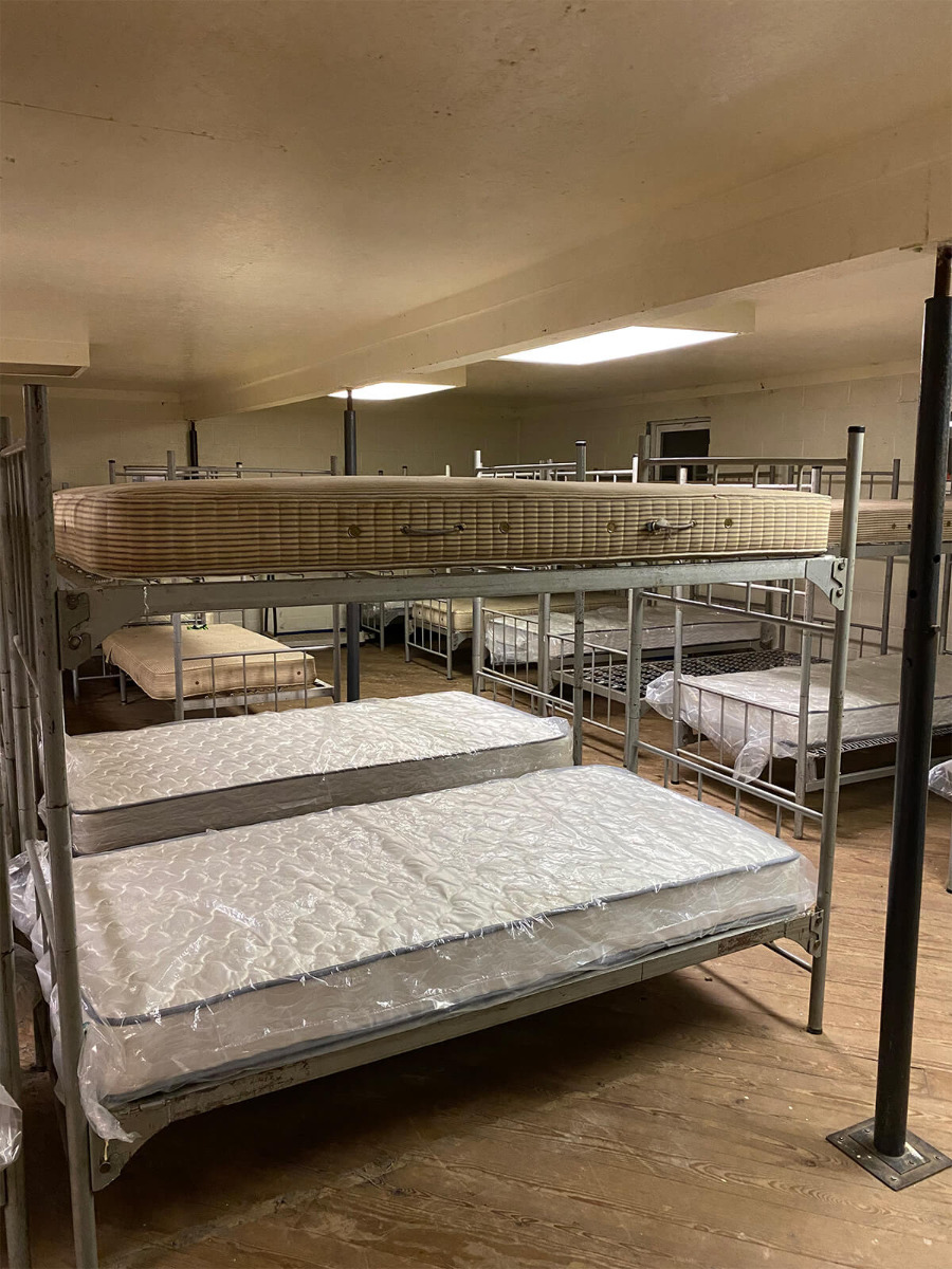 Army cot bunk beds best sale